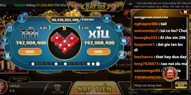 Những phiên bản game tài xỉu hot