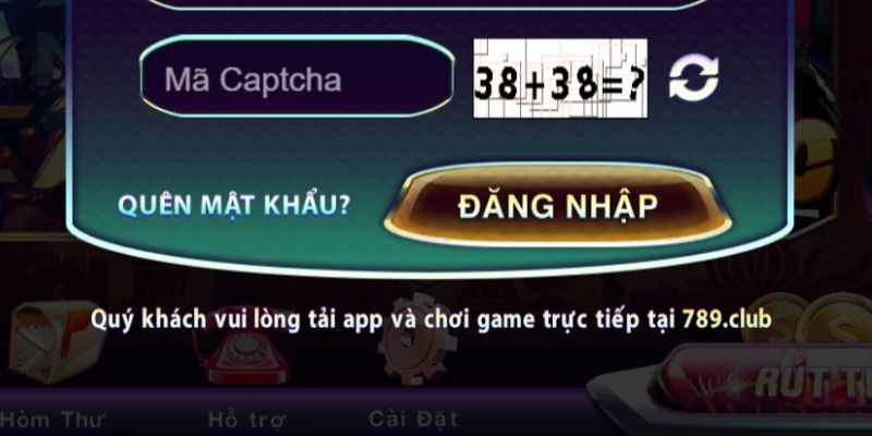 Khôi phục mật khẩu đăng ký đăng nhập 789CLUB