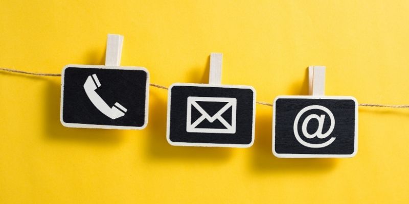 Trao đổi qua Email khi cần hỗ trợ