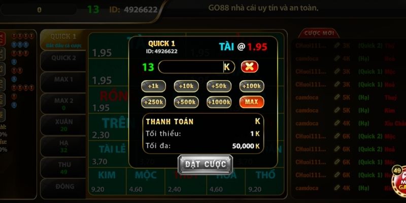 Bóc tách các hình thức đặt cược tài xỉu KENO