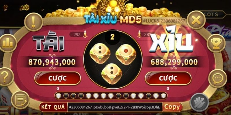 Đặt cược tài xỉu MD5