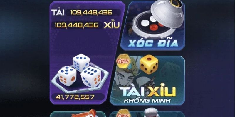 Điểm danh các game Tài Xỉu ăn khách